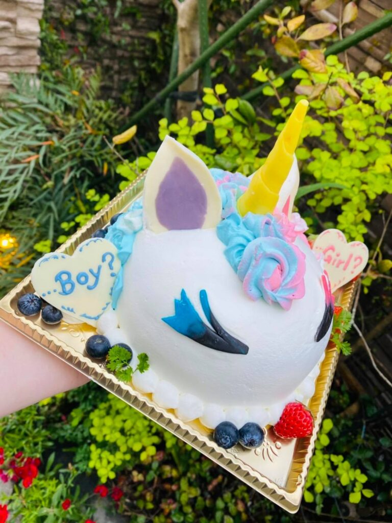 ジェンダービールケーキ