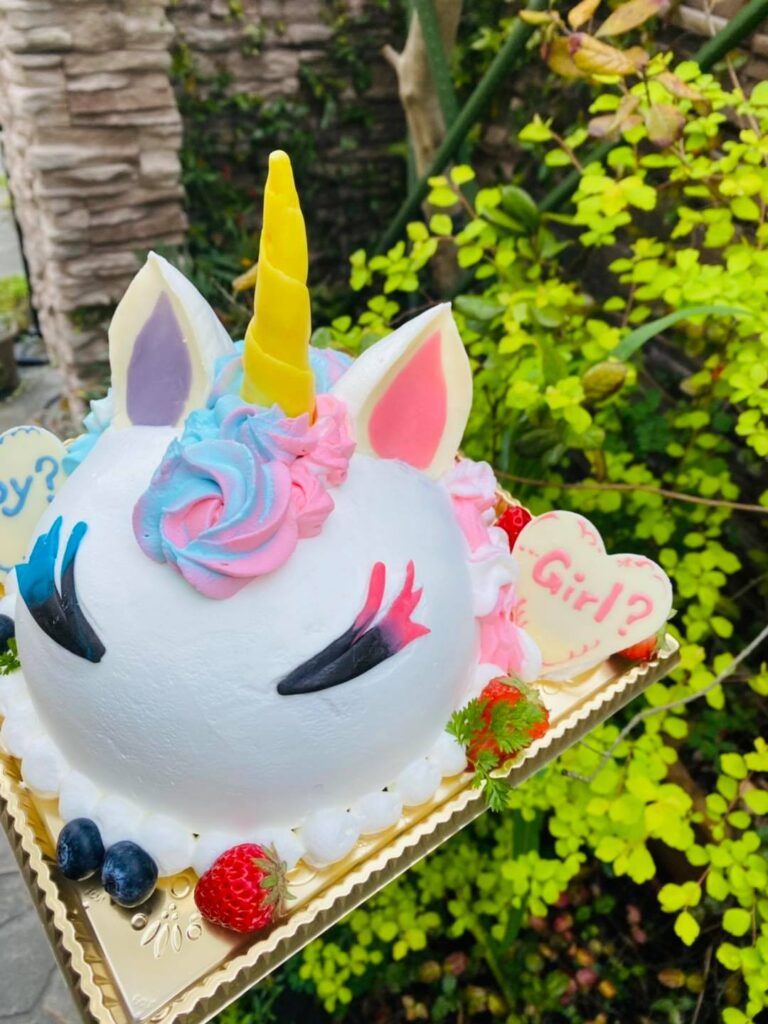 ジェンダービールケーキ